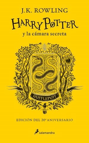 HARRY POTTER Y LA CÁMARA SECRETA (ED. 20 ANIVERSARIO HUFFLEPUFF) | 9788498389739 | ROWLING, J. K.