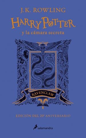 HARRY POTTER Y LA CÁMARA SECRETA (ED. 20 ANIVERSARIO RAVENCLAW) | 9788498389753 | ROWLING, J. K.