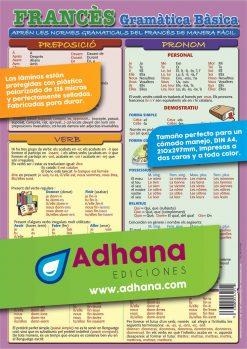 LAMINA DIDÁCTICA FRANCÈS. GRAMÀTICA BÀSICA | 8436005162054