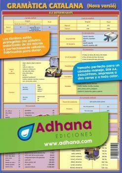 LAMINA DIDÁCTICA GRAMÀTICA CATALANA | 8436005162191