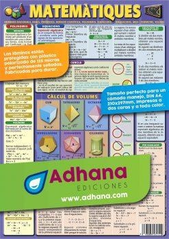 LAMINA DIDÁCTICA MATEMÀTIQUES | 8436005162122