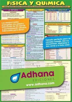 LÁMINA DIDÁCTICA FÍSICA Y QUÍMICA | 8436005160296