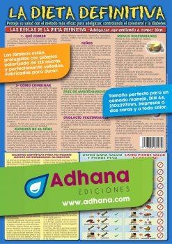 LÁMINA DIDÁCTICA LA DIETA DEFINITIVA | 8436005160432