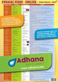 LÁMINA DIDÁCTICA VERBOS FRASALES- PHRASAL VERBS | 8436005169244