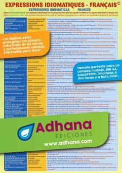 LÁMINA DIDÁCTICA EXPRESIONES IDIOMÁTICAS- EXPRESSIONS IDIOMATIQUES | 8436005169824