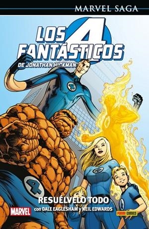 MARVEL SAGA 92. LOS 4 FANTÁSTICOS DE JONATHAN HICKMAN 02 : RESUÉLVELO TODO | 9788413341804 | HICKMAN, JONATHAN / EAGLESHAM, DALE