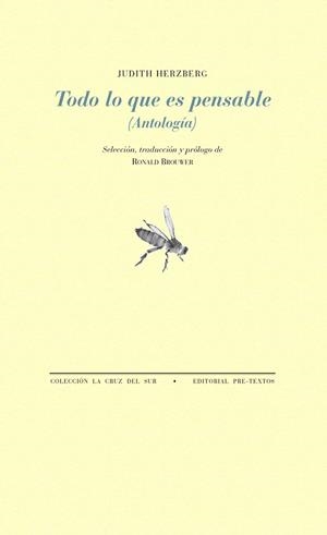 TODO LO QUE ES PENSABLE (ANTOLOGÍA) | 9788417830830 | HERZBERG, JUDITH