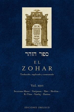 ZOHAR, EL (VOL. 26) | 9788491115359 | BAR IOJAI, RABI SHIMON