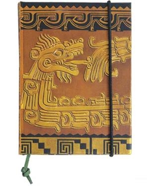 LLIBRETA PRECOLOMBINA MINI CULTURA AZTECA DRAGON | 9788416055906