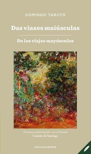 DAS VIAXES MAIÚSCULAS / DE LOS VIAJES MAYUSCULOS | 9788417852535 | TABUYO, DOMINGO