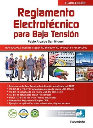 REGLAMENTO ELECTROTÉCNICO PARA BAJA TENSIÓN (4.ª EDICIÓN) | 9788428344470 | ALCALDE SAN MIGUEL, PABLO
