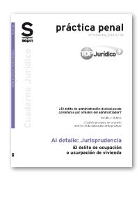 DELITO DE OCUPACIÓN O USURPACIÓN DE VIVIENDA, EL | 9788417788612 | EDITORIAL SEPIN