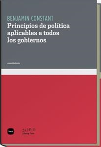 PRINCIPIOS DE POLITICA APLICABLES A TODOS LOS GOBIERNOS | 9788492946167 | CONSTANT, BENJAMIN