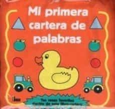 MI PRIMERA CARTERA DE PALABRAS | 9788484821823