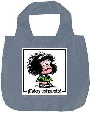 BOLSA PLEGABLE MAFALDA ESTOY EXHAUSTA | 9788868219161 | QUINO