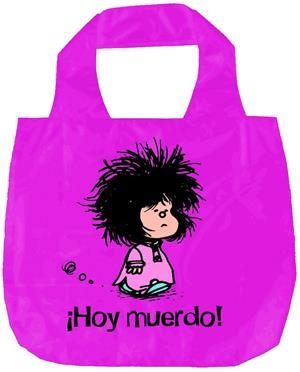 BOLSA PLEGABLE MAFALDA HOY MUERDO | 9788868219178 | QUINO