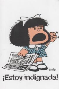 CUADERNO MAFALDA ESTOY INDIGNADA -POCKET | 9788862127776 | QUINO