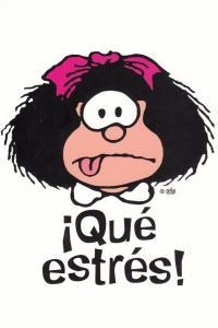 CUADERNO MAFALDA QUE ESTRES - GRANDE | 9788862128728 | QUINO