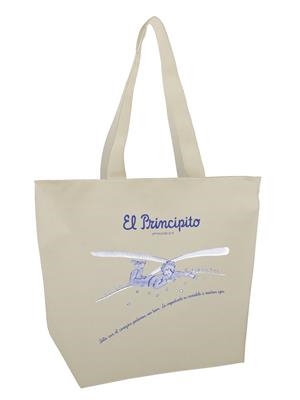 BOLSA MEGA SHOPPER EL PRINCIPITO - SOLO CON EL CORAZON | 9788893674720 | DE SAINT-EXUPERY, ANTOINE