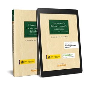 CONTRATO DE DACION Y RECEPCION DEL ARBITRAJE | 9788413091556 | GARCIA, LEONOR
