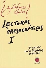 LECTURAS PRESOCRATICAS | 9788485708123 | GARCIA CALVO, AGUSTIN