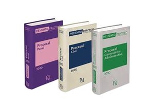 PACK MEMENTO PROCESAL CIVIL 2020 MEMENTO PROCESAL PENAL 2020 MEMENTO PROCESAL CONTENCIOSO ADMINISTRA | 9788417985172 | LEFEBVRE-EL DERECHO
