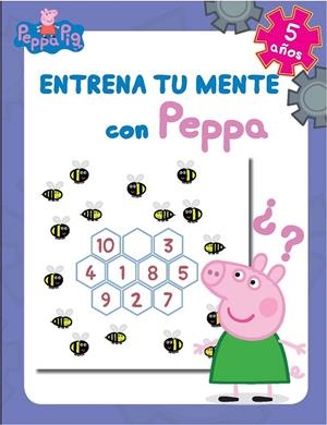 ENTRENA TU MENTE CON PEPPA. 5 AÑOS (PEPPA PIG. CUADERNO DE ACTIVIDADES) | 9788448855505 | HASBRO,/EONE,