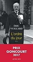 ORDRE DU JOUR, L' | 9782330078973 | VUILLARD, ÉRIC