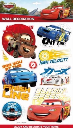 PEGATINAS DE DECORACION 3D CARS | 8595593806617