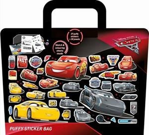 MALETA DE PEGATINAS PUFFY DE CARS | 8595593813349