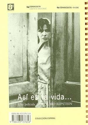 ASI ES LA VIDA GUION CINEMATOGRAFICO | 9788493137656 | GARCIA