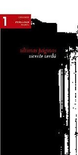 ULTIMAS PAGINAS | 9788496114272 | VERDU, VICENTE