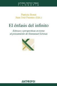 ENFASIS DEL INFINITO, EL | 9788476589229 | BONZI, JUAN JOSE FUENTES
