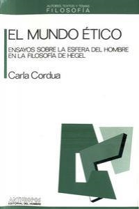MUNDO ETICO | 9788476581452 | CORDUA, CARLA