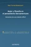 MUJER Y FILOSOFIA EN EL PENSAMIENTO IBEROAMERICANO | 9788476589014 | FORNET-BETANCOURT