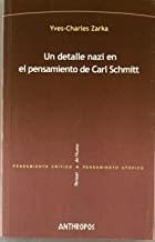 UN DETALLE NAZI EN EL PENSAMIENTO DE CARL SCHMITT | 9788476588444 | ZARKA