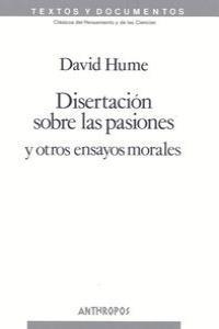 DISERTACION SOBRE LAS PASIONES | 9788476586860 | HUME, DAVID