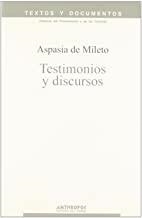 TESTIMONIOS Y DISCURSOS | 9788476584019 | ASPASIA DE MILETO