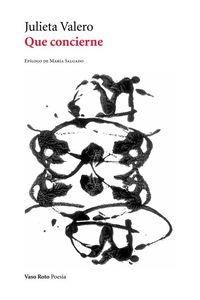 QUE CONCIERNE | 9788416193929 | VALERO, JULIETA