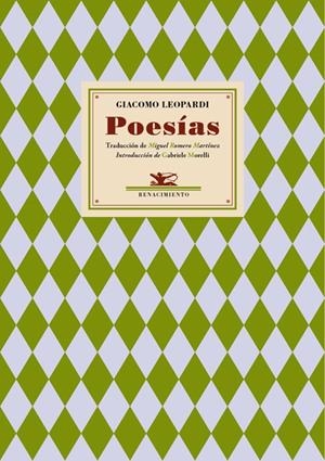 POESIAS (GIACOMO LEOPARDI) | 9788484728238 | LEOPARDI, GIACOMO