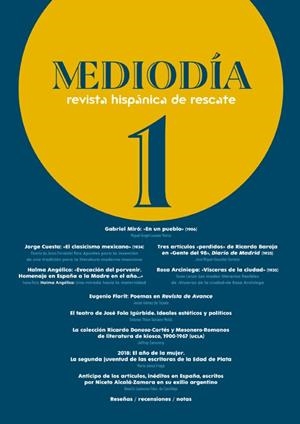 MEDIODIA 1 | 9788417550448 | VARIOS AUTORES