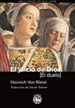 JUICIO DE DIOS, EL DUELO | 9788493524586 | VON KLEIST, HEINRICH