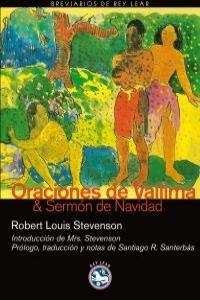ORACIONES DE VEILIMA Y SERMON DE NAVIDAD | 9788492403554 | STEVENSON, ROBERT LOUIS