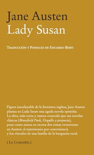 LADY SUSAN | 9788483930687 | AUSTEN, JANE