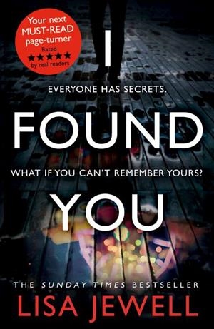 I FOUND YOU | 9780099599524 | JEWELL, LISA