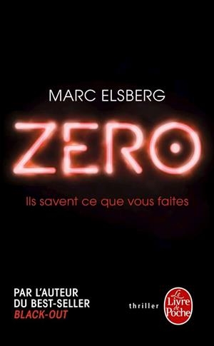 ZERO | 9782253086659 | ELSBERG, MARC