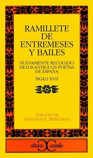 RAMILLETE DE ENTREMESES Y BAILES | 9788470390982 | SALAS BARBADILLO, ALONSO GERONIMO DE / HURTADO DE MENDOZA, ANTONIO