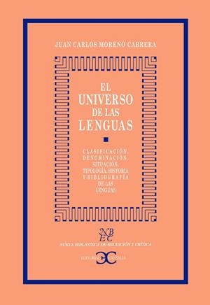 UNIVERSO DE LAS LENGUAS, EL | 9788497400954 | MORENO CABRERA, JUAN CARLOS