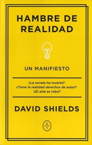 HAMBRE DE REALIDAD | 9788460659051 | SHIELDS, DAVID