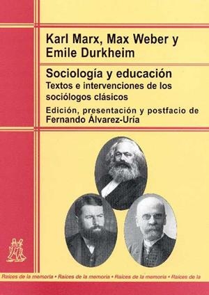 SOCIOLOGIA Y EDUCACION | 9788471125170 | MARX, KARL